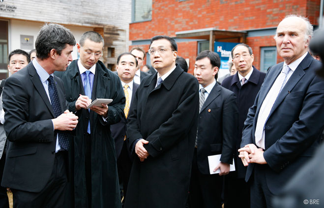 Chinese delegation in BRE Innovation Park